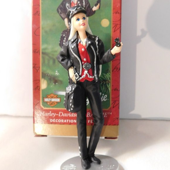 Harley-Davidson Barbie Christmas Ornament - Picture 3 of 7
